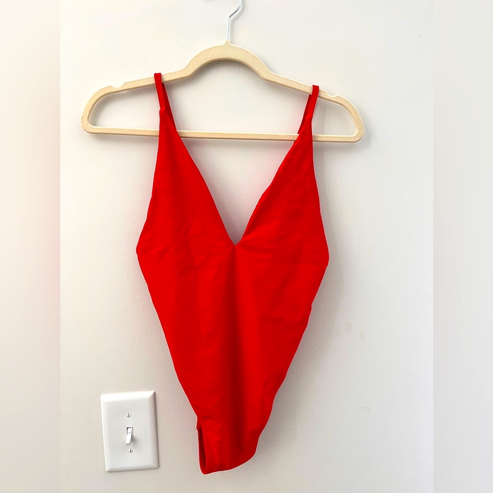 Show Me Your Mumu Red One Piece